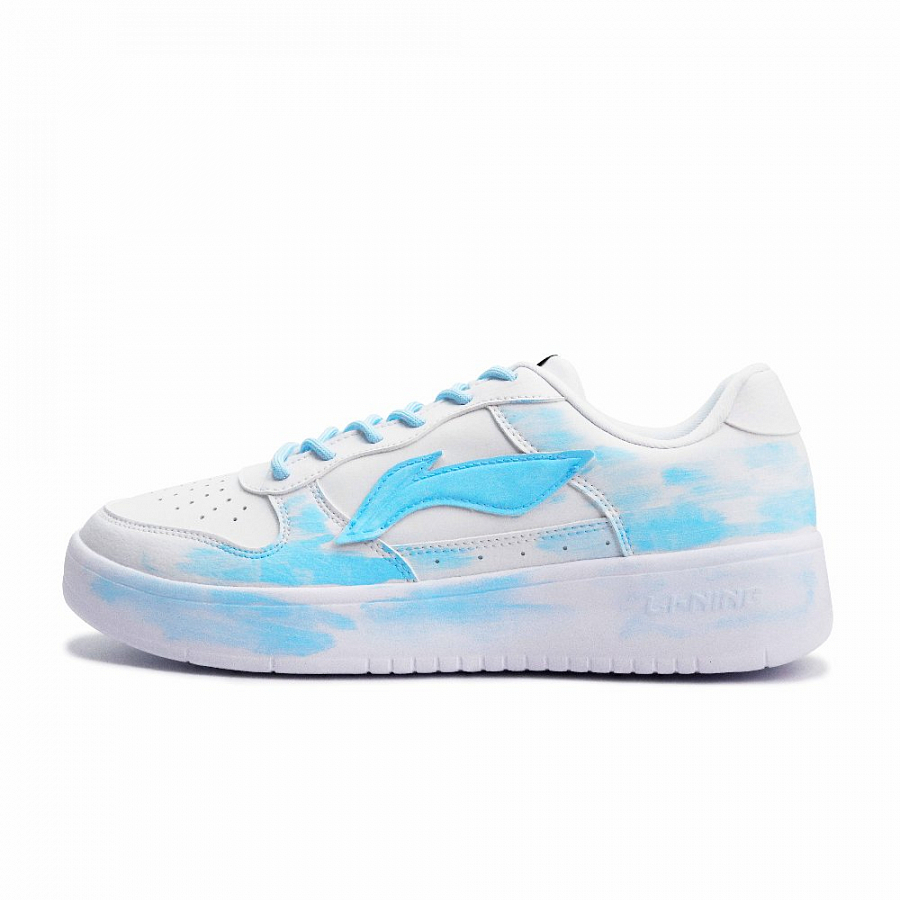LiNing Pontoon Boats Blue Lightweight, Breathable, And Slip Resistant Low top Skateboard Shoes Unisex Blue White купить в интернет-магазине Yoocart с быстрой доставкой по России.
