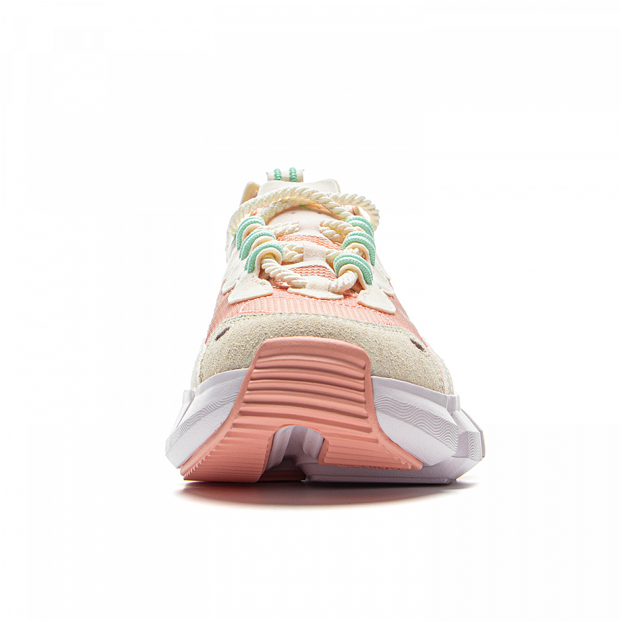 LiNing Anti Slip Wear Resistant Low Top Basketball Shoes Women's Beige Orange купить в интернет-магазине Yoocart с быстрой доставкой по России.