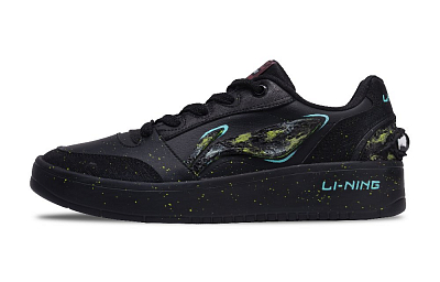 LiNing Yuanbao V3 Low Top Skateboard Shoes Men's Black