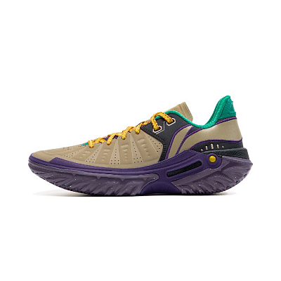 LINING Jie Ao 2 Basketball Shoes Men's Low top Gray