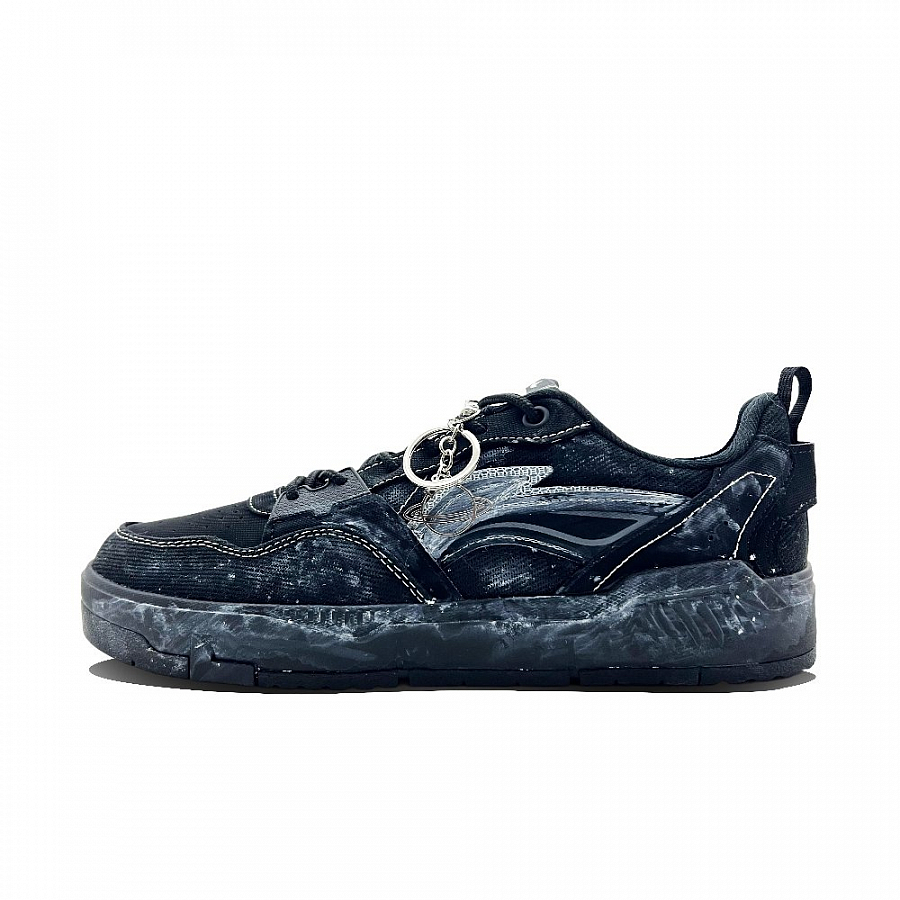 LiNing Yuan Chu Coverage Slip Resistant And Abrasion Resistant Low Top Skateboard Shoes Men's Black купить в интернет-магазине Yoocart с быстрой доставкой по России.