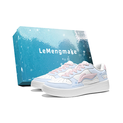 LiNing Pontoon Boats Slip Resistant Abrasion Resistant Shock Absorbers Low Top Skateboard Shoes Women's White
