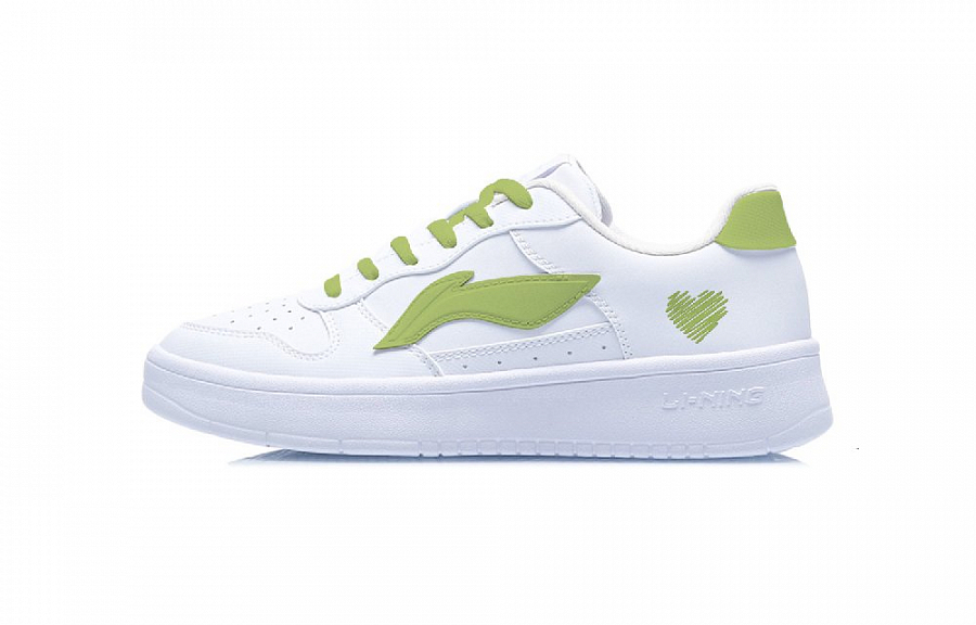 LiNing Pontoon Boats Slip Resistant Abrasion Resistant Low top Skateboard Shoes Women's White купить в интернет-магазине Yoocart с быстрой доставкой по России.