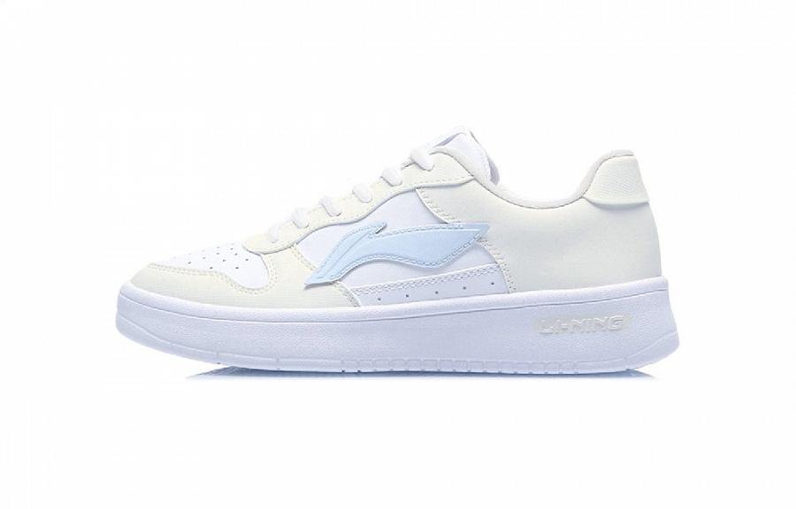 LiNing Pontoon Boats Slip Resistant Abrasion Resistant Low top Skateboard Shoes Women's Ecru купить в интернет-магазине Yoocart с быстрой доставкой по России.