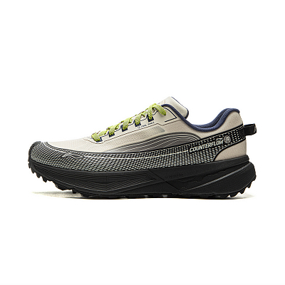 LiNing CF Tracing, Hiking Scenery Cushioning, Reflective, Rebound Low Top Hiking Shoes Unisex Black Gray