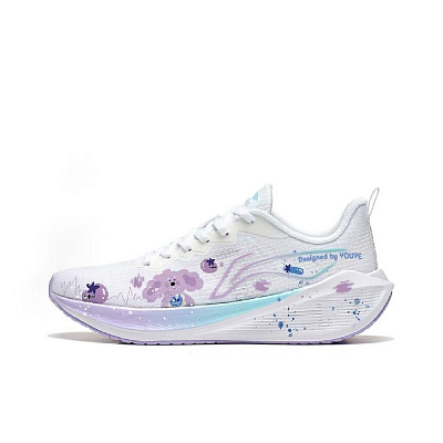 LINING Wuyue Running Shoes Women's Low top Cotton Candy