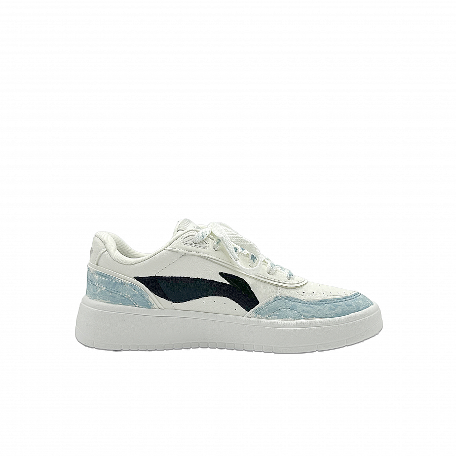 LiNing Su Slip Resistant Shock Absorbers Low Top Skateboard Shoes Women's Blue купить в интернет-магазине Yoocart с быстрой доставкой по России.