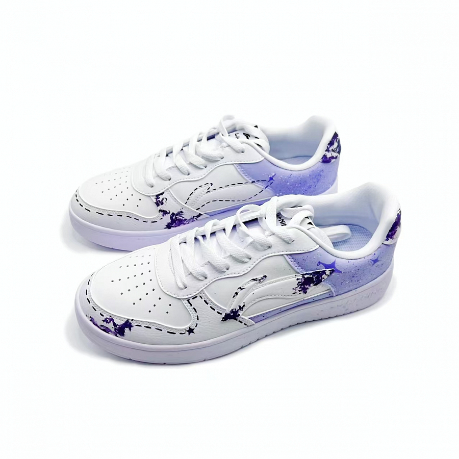 LiNing Pontoon Boats Abrasion Resistant Height Increasing Low top Skateboard Shoes Women's Purple купить в интернет-магазине Yoocart с быстрой доставкой по России.