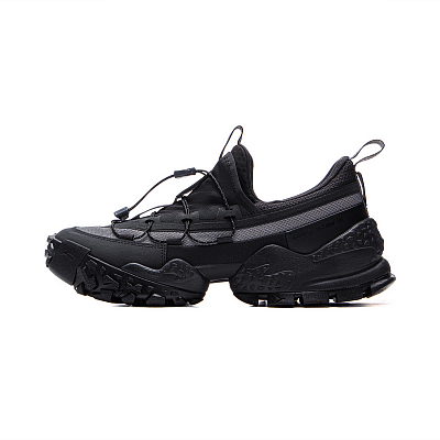 LiNing CF Tracing, Forest Environment Low Top Hiking Shoes Unisex Black Gray