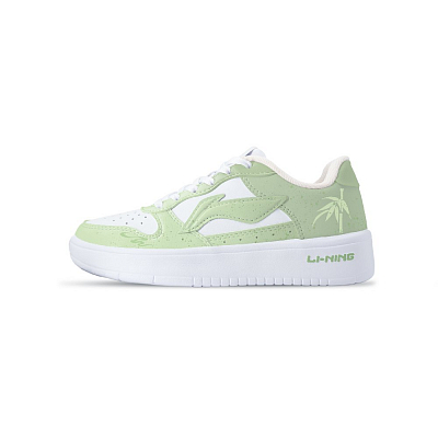 LINING Pontoon Boats Skateboard Shoes Women's Low top White/Green