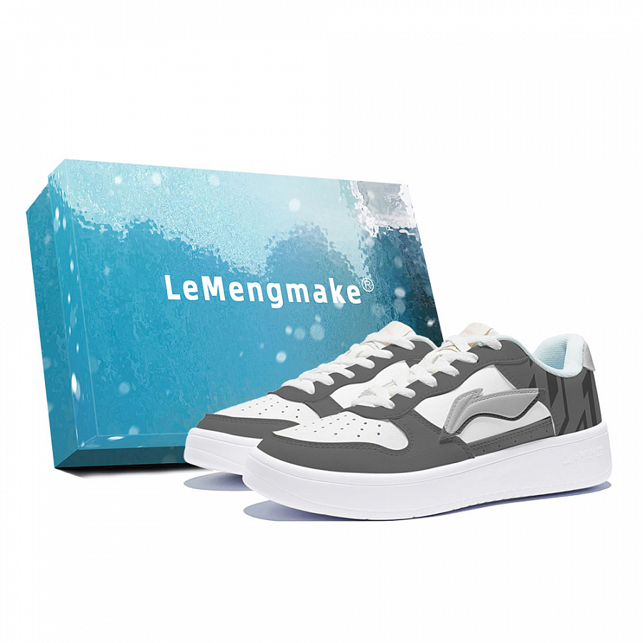 LiNing Pontoon Boats Slip Resistant, Abrasion Resistant, Breathable Low top Skateboard Shoes Women's White купить в интернет-магазине Yoocart с быстрой доставкой по России.