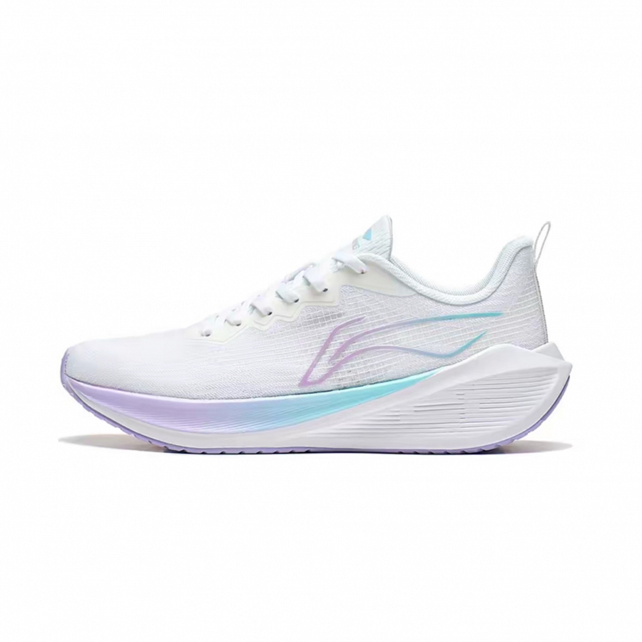 LiNing Wuyue Anti Slip Wear Resistant Low Top Casual Running Shoes Women's White Pink купить в интернет-магазине Yoocart с быстрой доставкой по России.