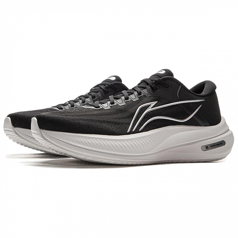 LiNing Yueying 5 Cushioning, Abrasion Resistant, Breathable, Height Increasing Low top Running Shoes Men's Black купить в интернет-магазине Yoocart с быстрой доставкой по России.