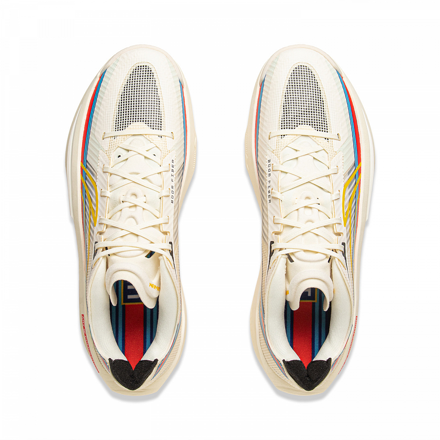 LINING Ultralight Basketball Shoes Men's Low top Ecru купить в интернет-магазине Yoocart с быстрой доставкой по России.