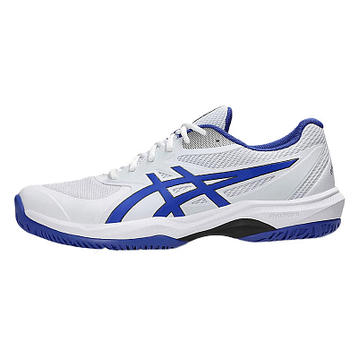Asics GEL GAME FF Breathable Support Low Top Tennis Shoes Men's White Blue