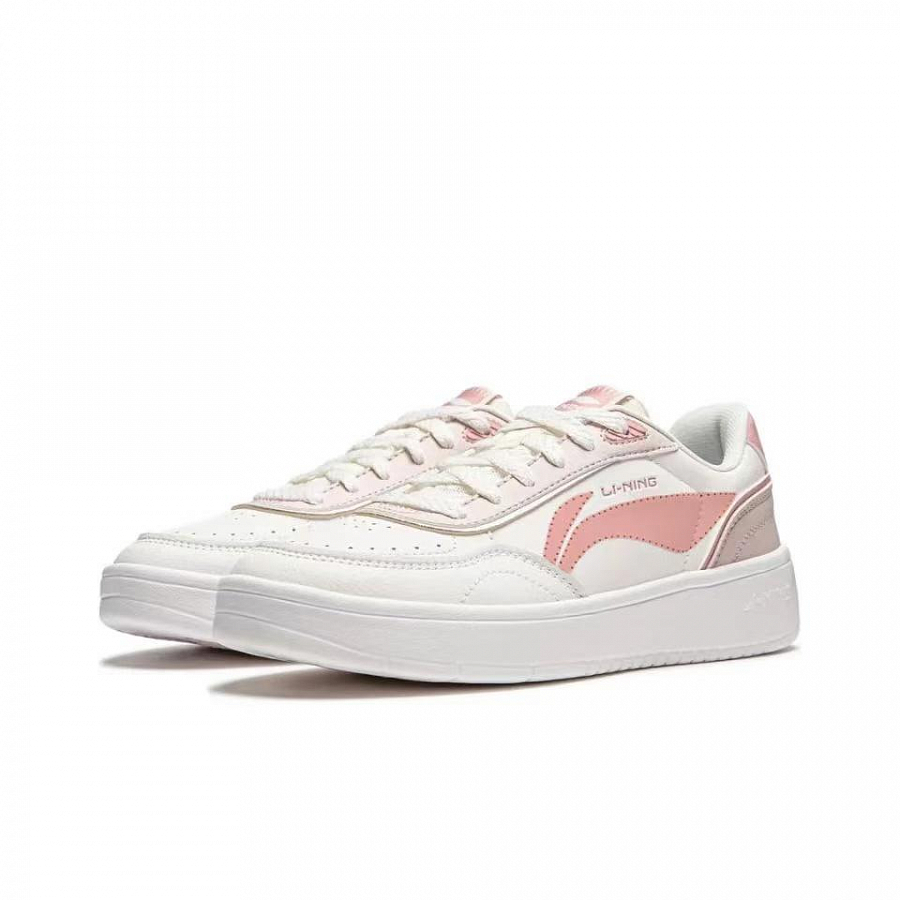 LiNing Su Anti Slip Wear Resistant Low Top Skateboard Shoes Women's White купить в интернет-магазине Yoocart с быстрой доставкой по России.