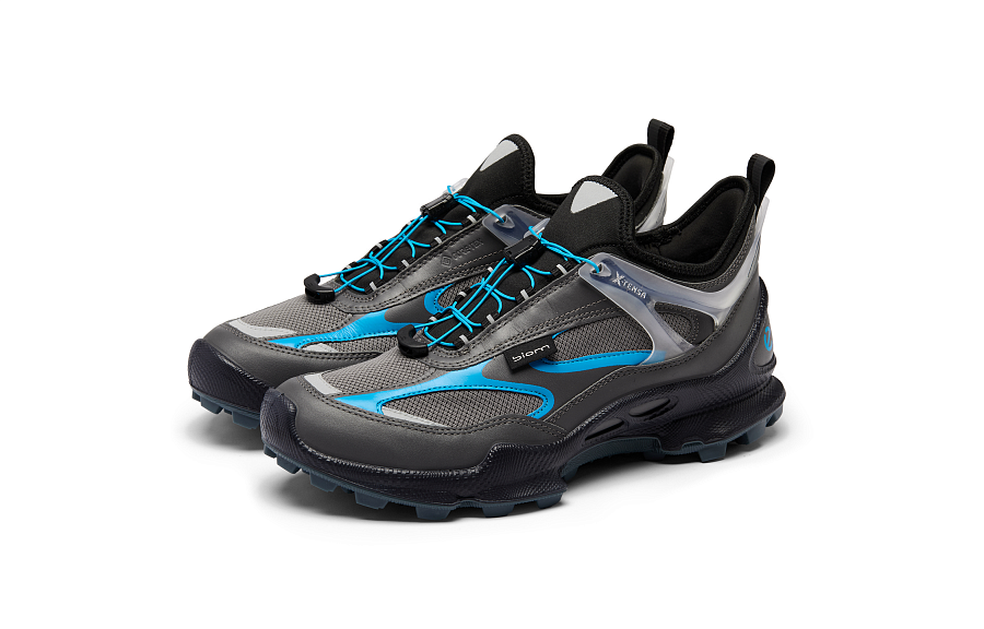 Ecco Biom C Trail Low top Outdoor Shoes Men's Magnet Gray/Iron Gray/Dark Blue 803384 купить в интернет-магазине Yoocart с быстрой доставкой по России.