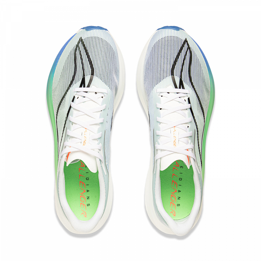 LINING Feidian 5 Challenger Running Shoes Men's Low top Standard White/Empty Blue купить в интернет-магазине Yoocart с быстрой доставкой по России.