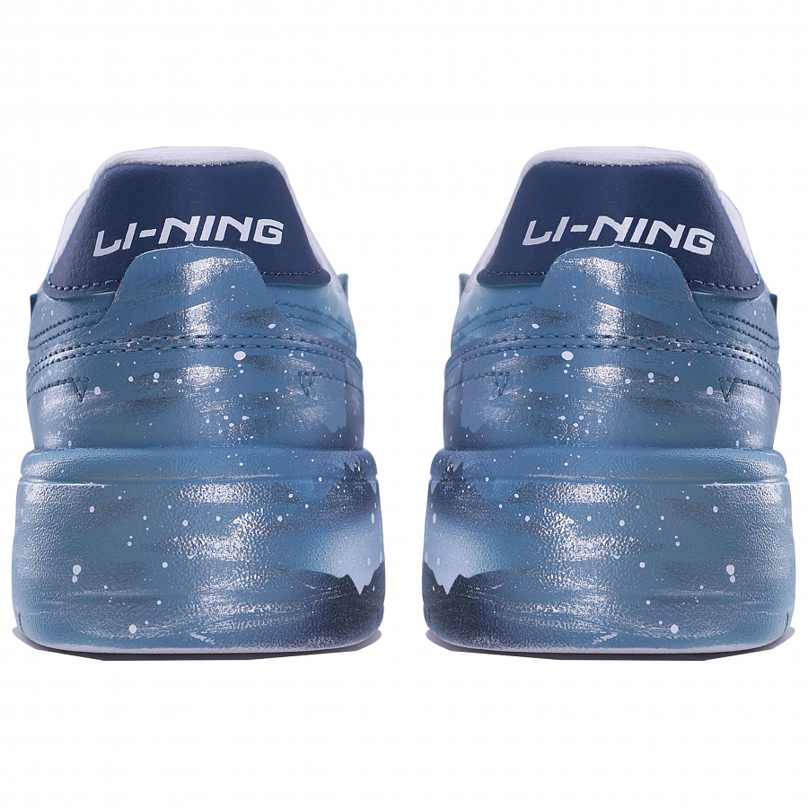 LiNing Acer Truncatum Slip-Resistant Cushioning Abrasion-Resistant Low-Top Skateboard Shoes Men's Peacock Blue купить в интернет-магазине Yoocart с быстрой доставкой по России.