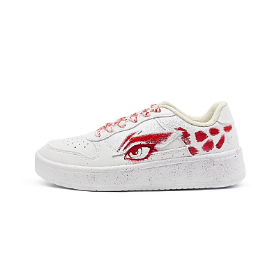 LiNing Pontoon Boats Cushioning, Lightweight, Breathable Low Top Skateboard Shoes Unisex White