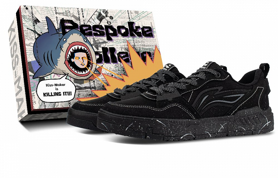 LiNing Yuan Chu Thermal Cushioning Coverage Low Top Skateboard Shoes Men's Black купить в интернет-магазине Yoocart с быстрой доставкой по России.