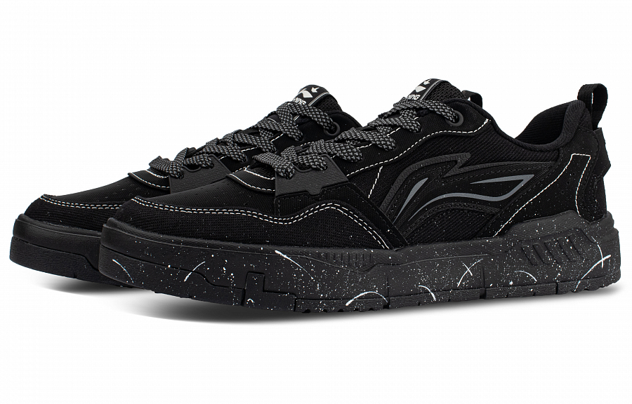 LiNing Yuan Chu Thermal Cushioning Coverage Low Top Skateboard Shoes Men's Black купить в интернет-магазине Yoocart с быстрой доставкой по России.
