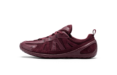 Ecco Low Top Casual Shoes Women's Dark Gemstone Red 802433