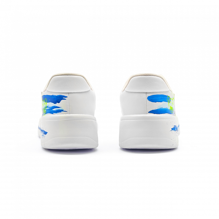 LiNing Pontoon Boats Slip Resistant, Lightweight, Breathable, Height Increasing Low top Skateboard Shoes Unisex White купить в интернет-магазине Yoocart с быстрой доставкой по России.