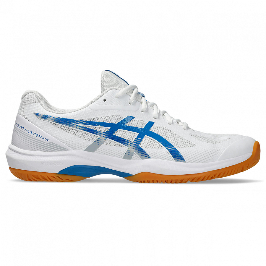 Asics COURT HUNTER FF Breathable Badminton Shoes Men's White Blue купить в интернет-магазине Yoocart с быстрой доставкой по России.