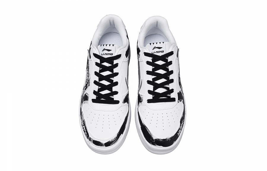 LiNing Pontoon Boats Slip Resistant, Abrasion Resistant, Breathable Low Top Skateboard Shoes Unisex White Black купить в интернет-магазине Yoocart с быстрой доставкой по России.