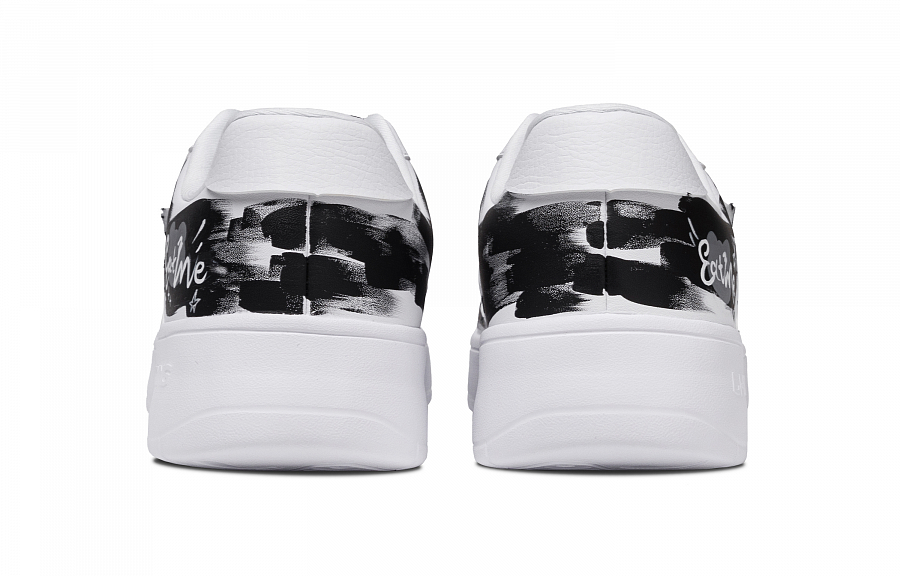 LiNing Pontoon Boats Slip Resistant, Abrasion Resistant, Breathable Low Top Skateboard Shoes Unisex White Black купить в интернет-магазине Yoocart с быстрой доставкой по России.