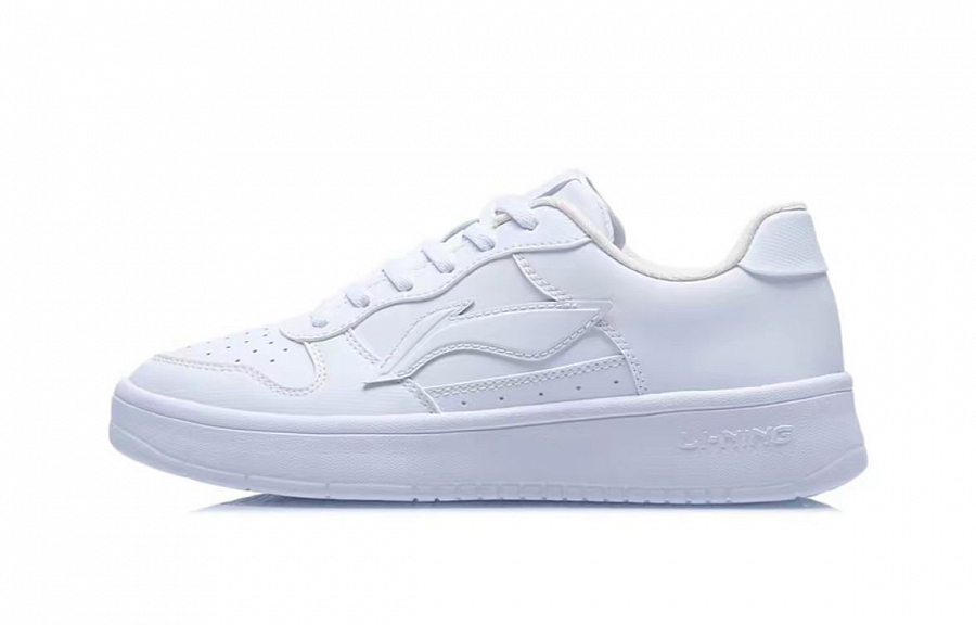 LiNing Pontoon Boats Anti Slip Wear Resistant Low Top Skateboard Shoes Women's White купить в интернет-магазине Yoocart с быстрой доставкой по России.