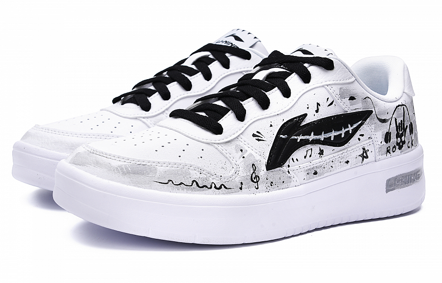 LiNing Pontoon Boats Waterproof And Wear resistant Low Top Skateboard Shoes Men's Black купить в интернет-магазине Yoocart с быстрой доставкой по России.