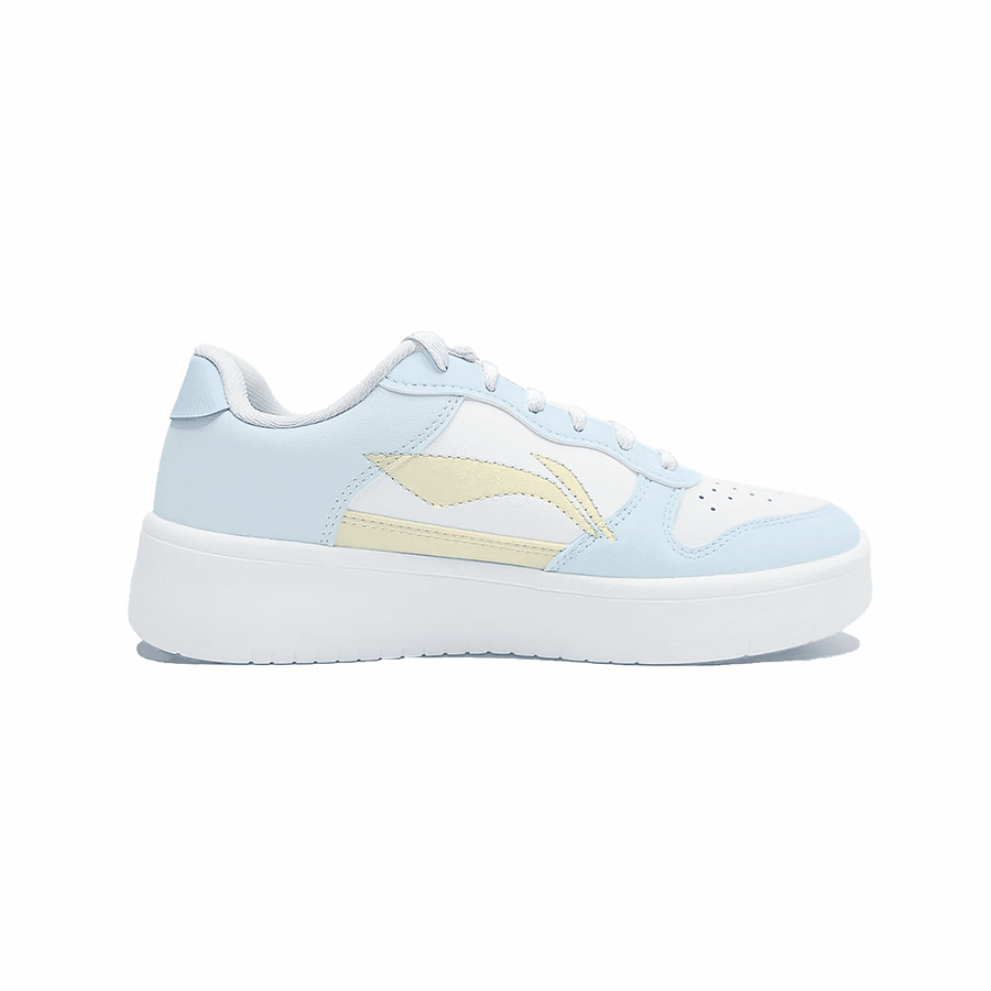 LiNing Pontoon Boats Anti Slip Wear Resistant Low Top Skateboard Shoes Women's White купить в интернет-магазине Yoocart с быстрой доставкой по России.