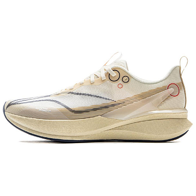 LINING Red Hare 8PRO Running Shoes Men's Low Top Ecru