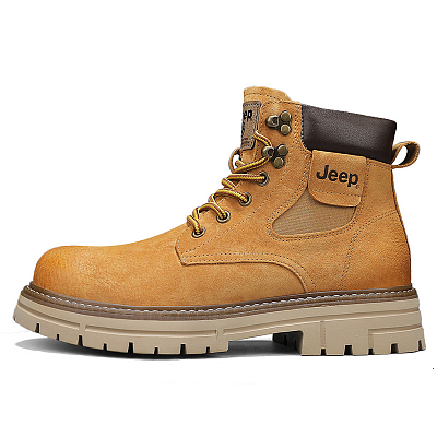 Jeep Martin Boots Men's Khaki