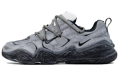Nike Tech Hera Abrasion Resistant Low Top Casual Shoes Unisex Gray