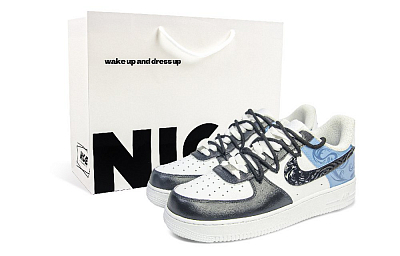 Nike Air Force 1 Abrasion Resistant Low Top Skateboard Shoes Unisex Kuroko's Basketball