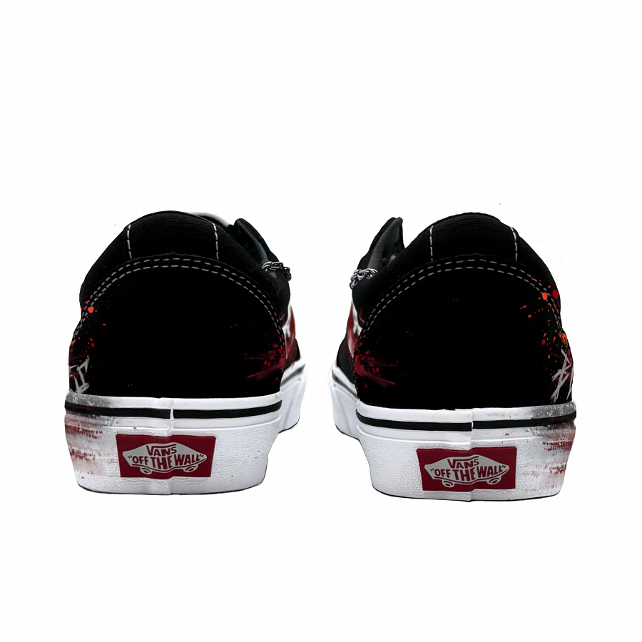 Vans Ward Abrasion Resistant Low Top Skateboard Shoes Men's Red купить в интернет-магазине Yoocart с быстрой доставкой по России.