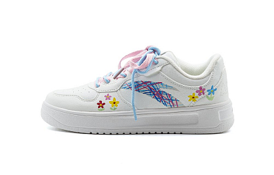 Anta Relaxed Slip Resistant Shock Absorbers Low Top Skateboard Shoes Unisex White