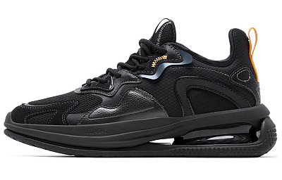 Anta Cushioned Slip-Resistant Low-Top Casual Shoes Men's Black