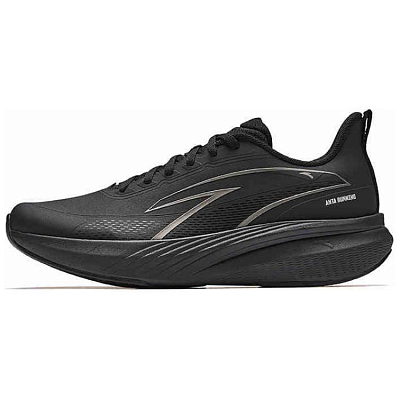 Anta Cloud Trail Anti-Slip Wear-Resistant Low-Top Running Shoes Men's Black Silver