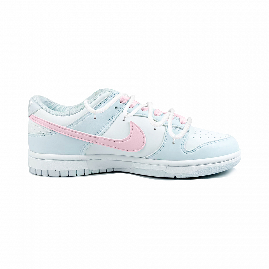 Nike Dunk Abrasion Resistant Low Top Skateboard Shoes Unisex Blue Pink купить в интернет-магазине Yoocart с быстрой доставкой по России.
