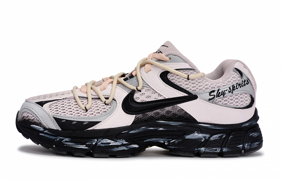 Nike V5 RNR Abrasion Resistant Low Top Running Shoes Men's Black Gray Pink купить в интернет-магазине Yoocart с быстрой доставкой по России.