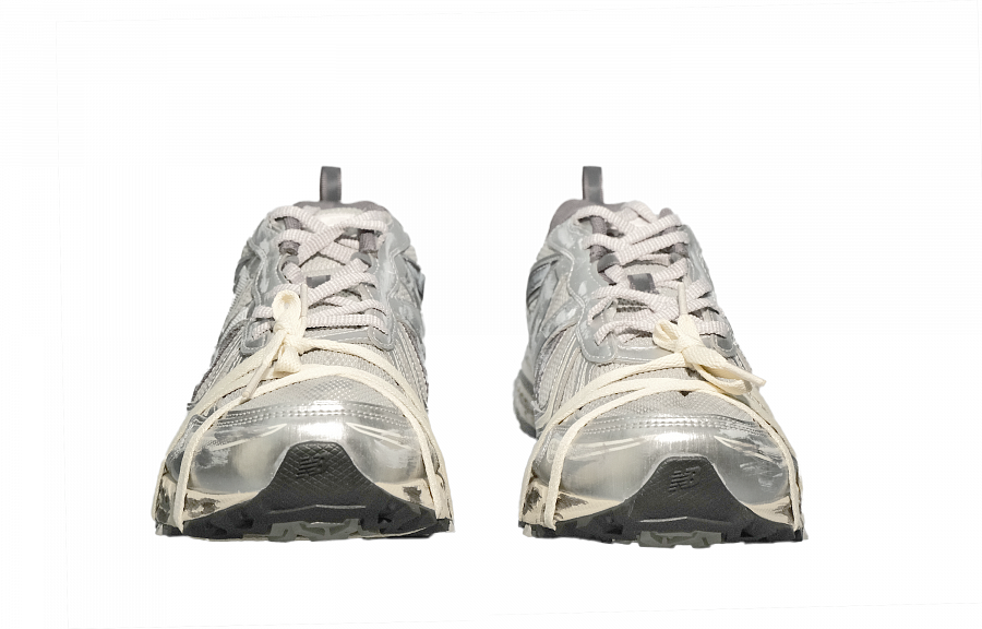 New Balance NB 410 V5 Abrasion Resistant Low Top Casual Running Shoes Unisex Silver Black купить в интернет-магазине Yoocart с быстрой доставкой по России.