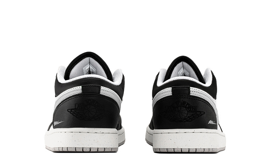 Jordan Air Jordan 1 Abrasion Resistant Low Top Vintage Basketball Shoes Unisex Black Gray купить в интернет-магазине Yoocart с быстрой доставкой по России.