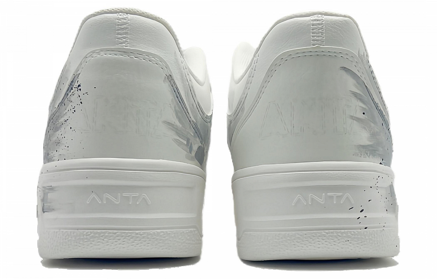Anta Relaxed Thermal Slip Resistant Cushioning Low Top Skateboard Shoes Unisex Gray White купить в интернет-магазине Yoocart с быстрой доставкой по России.