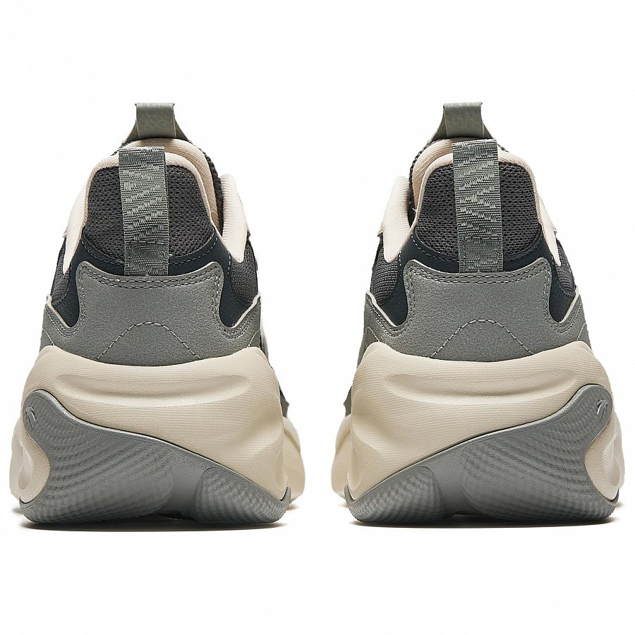 Anta Anti-Slip And Wear-Resistant Breathable Low-Top Casual Shoes Men's Gray Black купить в интернет-магазине Yoocart с быстрой доставкой по России.