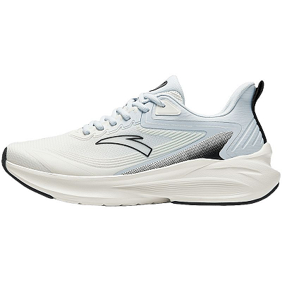 Anta Stinger 5 Anti Slip Wear Resistant Low Top Running Shoes Men's White Blue