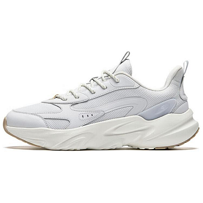 Anta Abrasion Resistant Slip Resistant Low Top Casual Shoes Men's Gray